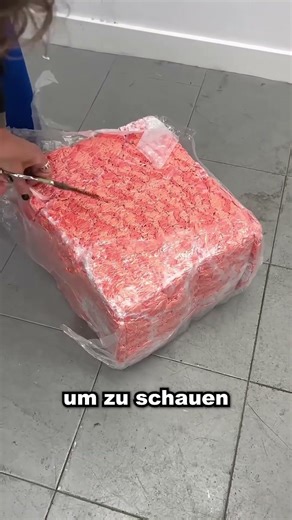 Sie hat eine komische Bestellung bekommen