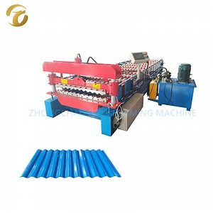 [Hot Item] Aluminium Corrugated Sheet Roofing Sheet Roll Forming Machine