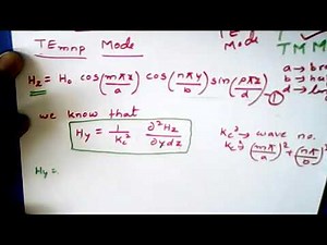 15 Wave equations of rectangular cavity resonator