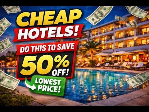 Hotel Booking Secrets They Don’t Tell You (Save Up to 50%)