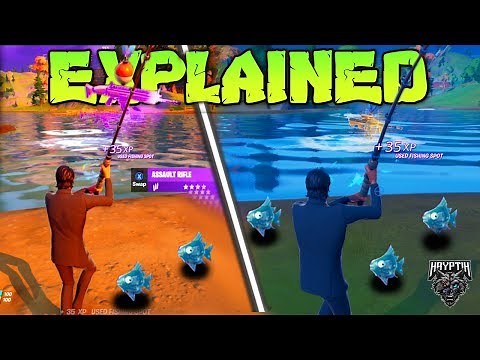 HOW TO FISH ON FORTNITE! - Get Gold weapons more frequently when fishing in fortnite!