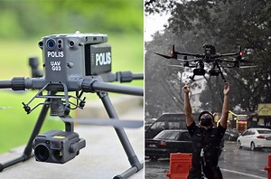 PDRM Explains Why Procuring 16 High-Powered Drones Will Cost Them RM48 Million