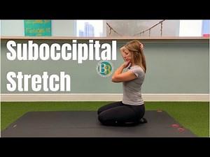Suboccipital Stretch | B3 Physical Therapy