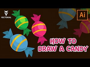 How to Draw a Candy in Adobe Illustrator - Step by Step