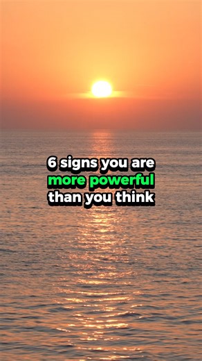 4K views · 43 reactions | 6 Signs You Are More Powerful Than You...