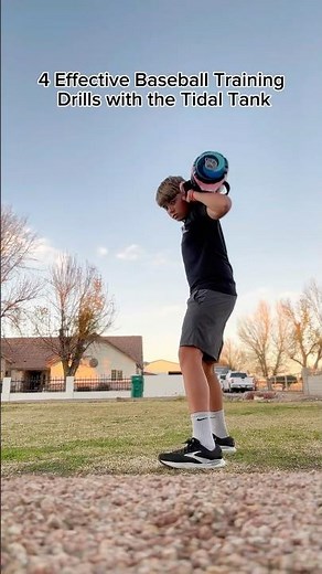 4 Effective Baseball Training Drills with the Tidal Tank #baseball #training #tidaltank