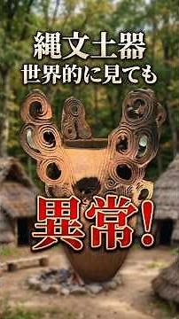 [Unusual] The reason why Jomon pottery is so unique #JomonPottery #HistoricalMystery #Archaeology...