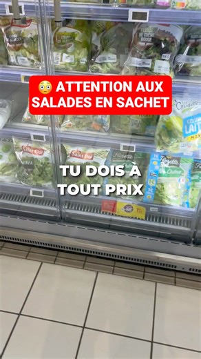 528K views · 1.9K reactions | Attention aux salades en sachet ! 綾...
