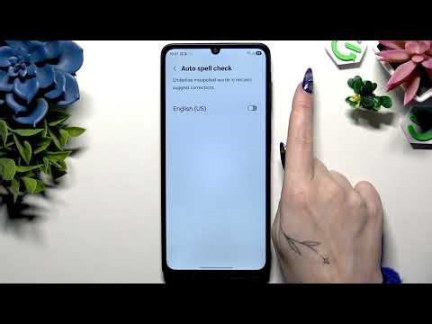 How to Enable Text Corrections on SAMSUNG Galaxy A07