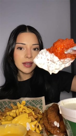 Wingstop Mukbang ASMR | Crispy Wings Cheese Fries & Ranch #panerabreadmenus