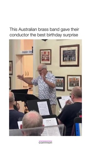 Wholesome Surprise for 80th Birthday at Tanunda Town Band