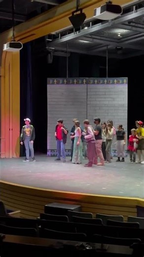 Shrek- quick behind the scenes rehearsal full cast: 2/13/25
