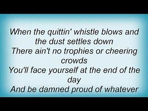 Aaron Tippin - Working Man's Ph.D. Lyrics