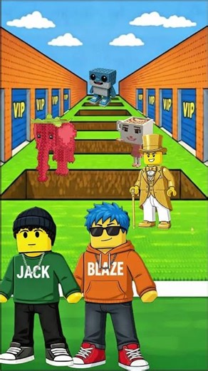 2D animation-Roblox tsunami brainrot 🌊🤯