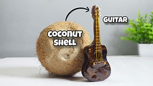 4.7K views · 109 reactions | Guitar Making With Coconut Shell便 |...