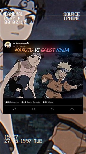 Naruto Vs Ghost Ninja #naruto #anime #shorts