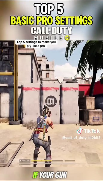 Top 5 Basic settings to make you play like a pro #codmbr #codm #callofduty #cod #callofdutymobile #codmobile #DEXENT