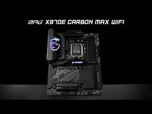 MPG X870E CARBON MAX WIFI - Performance in Carbon | Gaming Motherboard | MSI