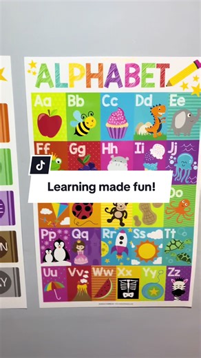 Brighten Learning with Colorful Posters for Kids