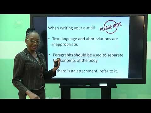 CSEC English A- Email Writing Kimarie Richardson Thomas