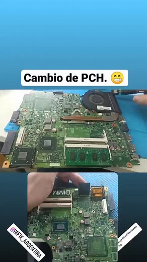 Reemplazo PCH defectuoso en Laptops: Guía completa de reparación
