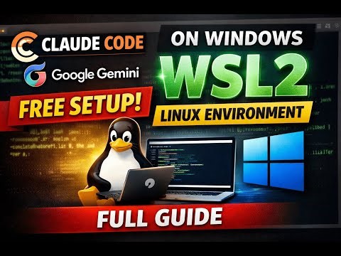 Free Setup: Claude Code with Google Gemini on Windows (WSL2) | Full Guide