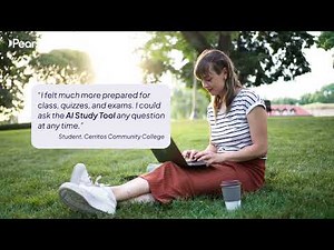 AI Study Tool Part of Pearson Connected Learning