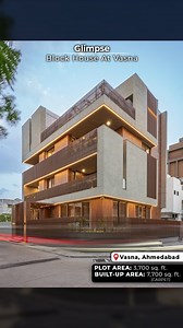 Introducing Block House — a dialogue of solids and voids, where geometry meets grace. 🏡🔳 🌿✨Stacked cuboids, perforated screens & carved-out courts create a seamless rhythm of privacy and openness. A story of family, balance & belonging — told through concrete, warmth & light. ☀️🏠 This isn’t just architecture. It’s harmony in motion. . 𝗣𝗥𝗢𝗝𝗘𝗖𝗧 𝗗𝗘𝗧𝗔𝗜𝗟𝗦: 🏠 Project Name: “Block House at Vasna” 📍 Location: Vasna, Ahmedabad ⭐ Plot Area: 3,700 sq. ft. ⭐ Built-Up Area: 7,700 sq. ft.