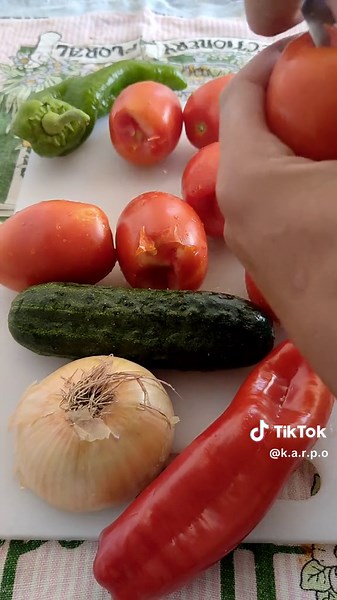 Receta Tradicional de Gazpacho Andaluz