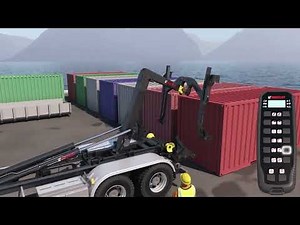 MULTILIFT COMMANDER ISO Container Handling Unit for hooklift Short version