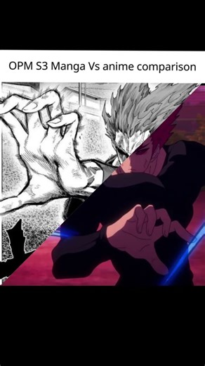 One punch man season 3 scenes in manga vs anime