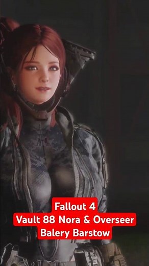 Fallout 4 Vault 88: Overseer Valery Barstow’s Shocking Vision #shorts #shortsfeed #fallout4 #mods