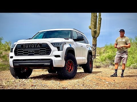 Turning the 2023 TRD PRO SEQUOIA into a beast with 37’s 😳
