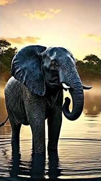 Elephants Playing in River | 3D Wildlife Animation