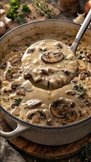 Kremowa Zupa Pieczarkowa 🍲 | Najlepszy Przepis na Gęstą, Aksamitną Zupę!