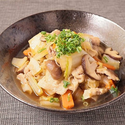 白菜大量消費 豚肉の甘辛煮 作り方・レシピ | クラシル
