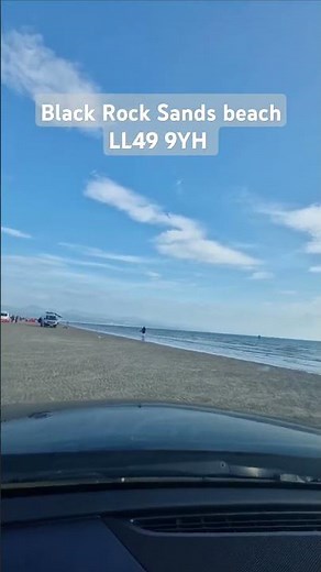 Drive on a beach | Black Rock Sands beach Porthmadog Wales