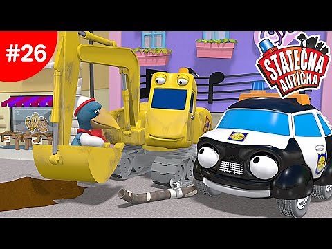 Statečná autíčka - Vodní záhada | Kreslené pro Děti | Animované pro Děti