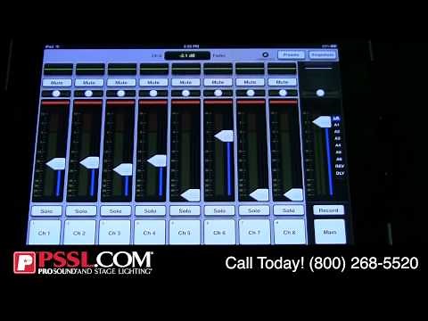 Mackie DL1608 Hands On Demo