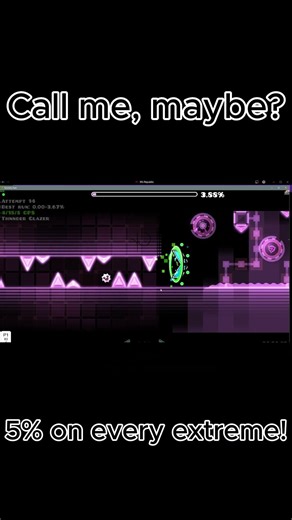 Call Me Maybe 5% // Part 133 // #geometrydash