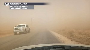 2.7K views · 49 reactions | ️Dust storm! ️ Blowing #dust made for dangerous driving conditions near Lubbock, #Texas, on January 30. This footage from BJ Blackwell shows reduced visibility near Odessa, Texas! #TXwx #DustStorm | WeatherNation | Facebook