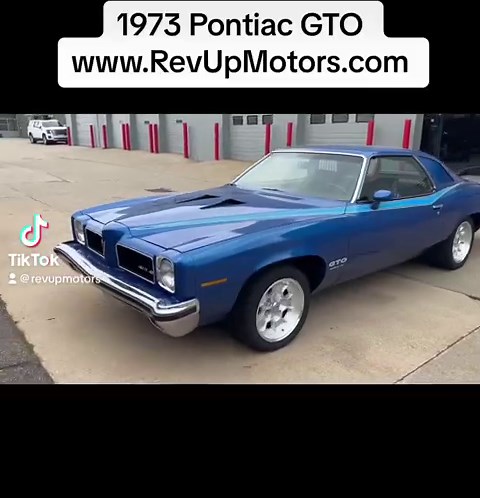 1973 Pontiac GTO from Rev Up Motors. Soon to be for sale. #revupmotors #reelsinstagram #yearone #yearonewheels #pontiachoneycombwheels #honeycombwheels #stockbutnot #classiccars #pontiac #classiccar #pontiacgto #gto #gtopontiac #vintagecar #musclecar #musclecars #slowride #pontiacpower #pontiacpowered #pontiaclemans #70scars | Rev Up Motors