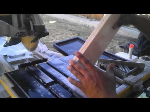 How to cut ceramic or stone tile