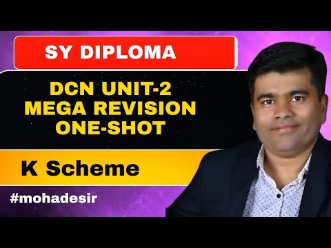 Data Communication and Computer Network K Scheme | DCN MSBTE Diploma 4th Sem | UNIT 2 | 313318