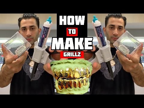 How to MAKE GRILLZ : Molding Grillz!