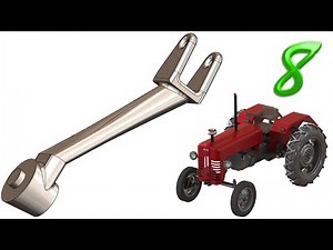 8- SolidWorks |Tractor|: Lift arm2