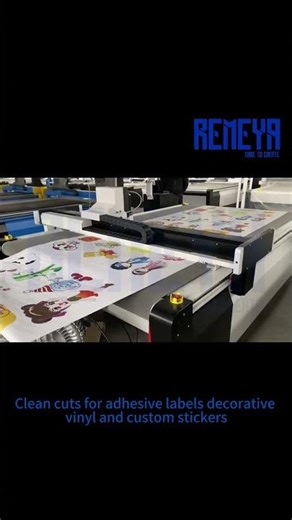 Sticker Cutting Machine – Perfect Kiss Cut, No Dies Needed (Factory Direct & Custom)