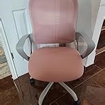 Home Office Desk Chair, Computer Meshchair Ergonomic Taskchair with Lumbar Support Executive Swivel Mid Back for Adults