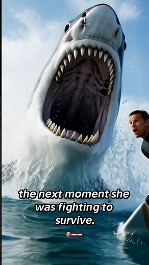 A shark took her arm… but it didn’t take her life.
