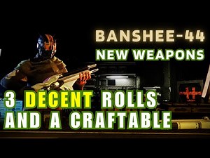3 "DECENT" rolls today - BANSHEE-44 Destiny 2 Gunsmith Official Weapon Inventory [Destiny 2]